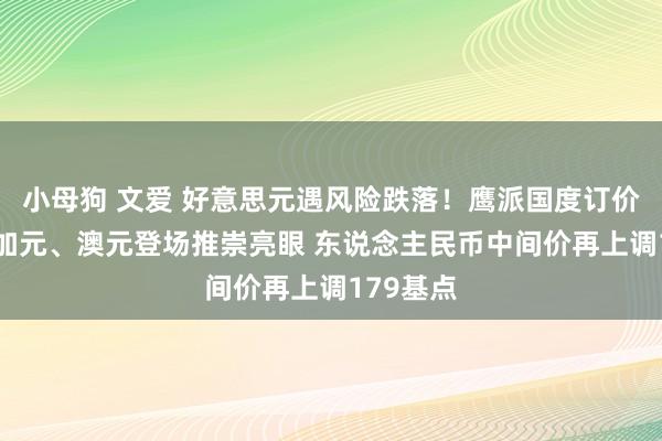   小母狗 文爱 好意思元遇风险跌落！鹰派国度订价受迎接 加元、澳元登场推崇亮眼 东说念主民币中间价再上调179基点