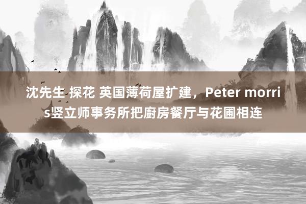   沈先生 探花 英国薄荷屋扩建，Peter morris竖立师事务所把廚房餐厅与花圃相连