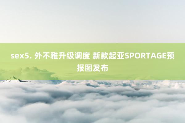   sex5. 外不雅升级调度 新款起亚SPORTAGE预报图发布