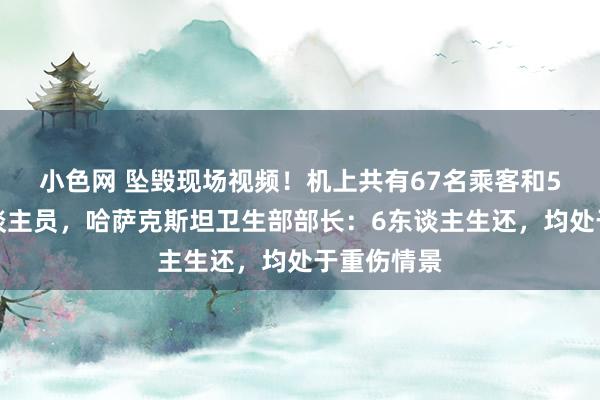 小色网 坠毁现场视频！机上共有67名乘客和5名机组东谈主员，