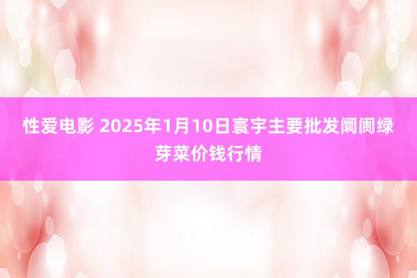 性爱电影 2025年1月10日寰宇主要批发阛阓绿芽菜价钱行情